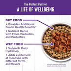 Wellness Complete Health Cubed Adult Wet Cat Food, Natural, Protein-Rich, Grain Free, 3 Ounce, 24 Pack, (Tuna Entrée)