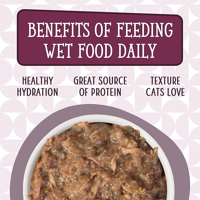 Weruva Cats in The Kitchen, The Double Dip with Chicken & Beef Au Jus Cat Food, 3.2oz Can (Pack of 24)