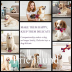 3 Pack Indestructible Dog Chew Bones for Aggressive Chewers - Heavy Duty Long Lasting Chew Toys for Large Dogs, Nylon Teeth Cleaning Toys