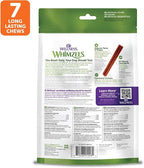Whimzees Wellness Stix Dog Dental Treats, Natural Chews, Large Size Stick, (7 Count)