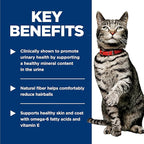 Hill's Science Diet Urinary Hairball Control Adult 1-6 Wet Cat Food, Salmon & Vegetables Stew, 2.9 oz Cans, Case of 24