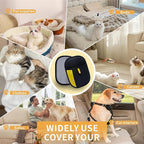 Pet Hair Removal Glove for Dogs & Cats, Upgraded Reusable Electrostatic Pet Hair Gloves, Pet Hair Remover Tool for Clothing, Couch, Carpet,Pet Beds, Car Seat, Convenience for Busy Pet Owners