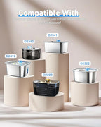 (4 Pack) Pet Water Fountain Filters Replacement, Filter Cartridge for lesotc Dog Water Fountain/Dog Water Bowl Dispenser, High-Efficiency & Safer & Cleaner Water