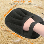 2 PCS Pet Hair Remover Glove Reusable cat and Dog Hair Remover Static dehairing Gloves for Sofas, Furniture, Carpets, car Seats, pet Grooming cat and Dog dehairing Tools