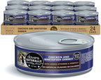 Dave's Pet Food Grain Free Wet Cat Food (Chicken & Whitefish), Made in Canada Naturally Healthy Canned Cat Food, 5.5 oz Cans (24 Pack)