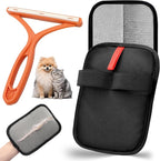 1PCS Newly Pet Hair Removal Gloves,Reusable Electrostatic Cat Dog Pet Hair Removal Gloves,Hair Remover for Couch,Furniture,Carpet,(1 Pack Glove,1Red Lint Scraper) Cat and Dog Glove.