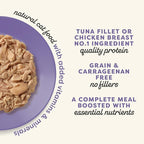 Applaws Vitality Wet Cat Food in Broth, Natural Canned Cat Food, Wet Food for Cats with Added Vitamins and Minerals, Grain Free, Carrageenan Free, Variety Selection in Broth (12 Count, 5.5 oz Cans)