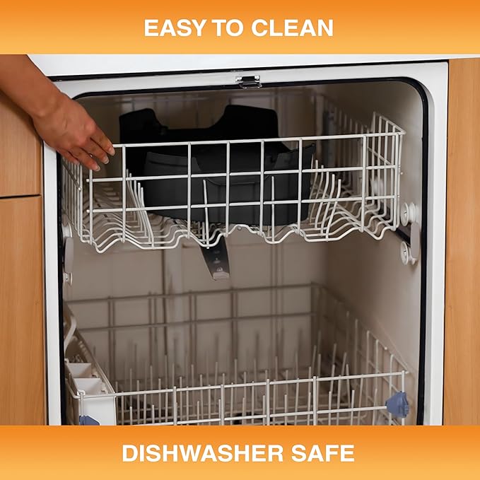 Neater Pet Brands Large Water Bowl for Dogs, Outdoor Dog Water Bowl (1.25 Gallon Extra-Large Capacity), Big Trough Style Food Dish for Indoors or Outside, No Spill Large Dog Bowls, Midnight Black