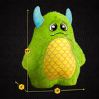 Bite Force - Durable & Strong Dog Toy with Squeaker, Kevlar-Reinforced for Aggressive chewers,