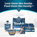 Blue Buffalo Tastefuls Savory Singles Natural Wet Cat Food in Gravy, 2.6-oz. Twin-Pack Tray, Turkey Entreé (24 Count)
