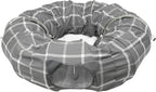 Kitty City Large Cat Tunnel Bed, Cat Bed, Pop Up Bed, Cat Toys, Gray