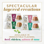 Fancy Feast Gems Pate Cat Food Mousse With Tuna and a Halo of Savory Gravy Cat Food - (Pack of 8) 4 oz. Boxes