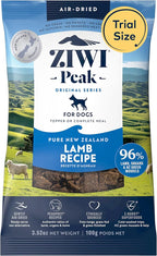 ZIWI Peak Air-Dried Dog Food – Lamb - All Natural, High Protein, Grain Free, Limited Ingredient w/Superfoods (3.5oz)