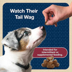 Blue Buffalo Bits Soft Dog Treats for Training, Made With Natural Ingredients & Enhanced with DHA, Beef Recipe, 11-oz Bag