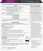 TevraPet Actispot II Flea Treatment for Small and Medium Cats 5-9 lbs | 6 Doses | Powerful Prevention and Control, Clear