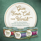 Purina Fancy Feast Wet Cat Food Medleys Shredded White Meat Chicken Fare With Spinach in Savory Cat Food Broth - (Pack of 24) 3 oz. Cans