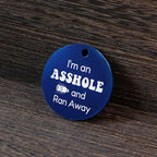 MYLUCKYTAG QR Code Stainless Steel Pet ID Tag - Personalized, Online Profile, Location Alert Email, Digital, Durable - Dog Collar Engraved