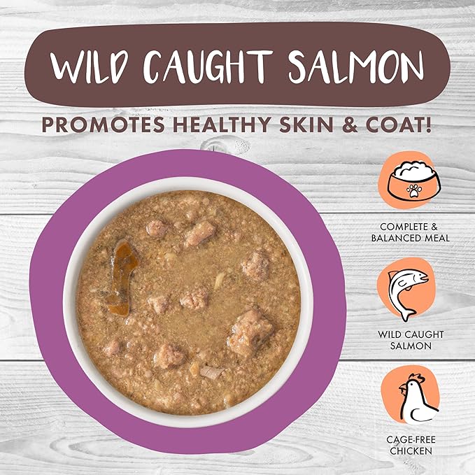 Weruva Classic Cat Stews!, Stewbacca with Chicken, Duck & Salmon in Gravy, 2.8oz Can (Pack of 12)