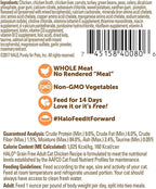 Halo Wet Cat Food Whole Chicken Recipe, Grain Free Wet Cat Pate, Canned Cat Food for Extra Hydration, 5.5 Oz Can (Pack of 12)