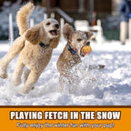 Dog Balls, Indestructible Tennis Balls for Dogs, Durable Bouncy Dog Toy Balls for Aggressive Chewers, Interactive Dog Toys for Fetch Game, Lightweight Floating Dog Toys