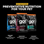 Go! Solutions Sensitivities Limited Ingredients, Grain-Free Dry Dog Food, Lamb Recipe for Sensitive Stomach, 3.5 lb Bag