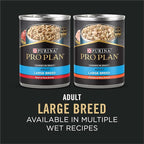 Purina Pro Plan Large Breed Dry High Protein Dog Food with Probiotics for Dogs, Beef and Rice Formula - 34 lb. Bag