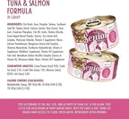 Weruva Senior Cat Food, Tuna and Salmon in Gravy, 3oz Can, Pack of 12
