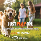 Max Fusion Made with Nike Grind, Arlee Cannon Treat Dispensing Dog Toy for All Dogs, Treat Dispenser, Durable Treat Toys, Natural Rubber Chew Toy, Medium, Orange, 1 Count