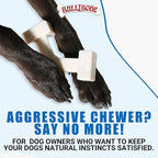 Bullibone Nylon Dog Chew Toy Spin-a-Bone - Interactive Dog Toy, Triggers Natural Instincts, and Improves Oral Health