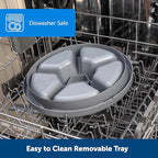 PetSafe Automatic Dog Feeder, 5 Meals, 40 oz Capacity, Plastic, for Dry Food, Multiple Pets