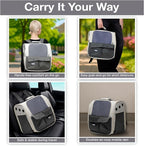 Cat Backpack Carrier – Airline Approved Dog Carrier for Small Dogs, Cats & Pets – Ventilated Backpack Pet Carrier for Travel, Hiking, Vet Trips – Soft Sided Puppy Carrier Bag with Padded Straps