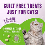 Stella & Chewy's Meowfulls Freeze Dried Cat Treats - Turkey & Duck Recipe - Raw Protein with Probiotics & Salmon Oil - 1 Calorie Per Treat - 1.5 oz