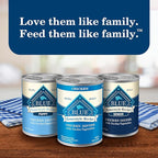 Blue Buffalo Homestyle Recipe Adult Wet Dog Food, Made with Natural Ingredients, Beef Dinner With Garden Vegetables, 12.5-oz Cans (12 Count)