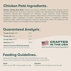 Jinx Premium Wet Dog Food Cans, Variety Pack - Salmon & Chicken Pate - Grain-Free Canned Dog Food Pate & Topper with Real Ingredients & No Fillers - All Life Stages, Breeds & Sizes - 12-Pack, 13 Oz