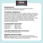 KOHA Pet Limited Ingredient Bland Diet for Dogs Value Pack, Chicken and White Rice Recipe Sensitive Stomach Wet Dog Food, Gentle Formula Easy to Digest Bland Diet Dog Food, Pack of 30