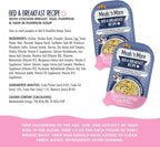 Weruva Meals 'n More Natural Wet Dog Food, Bed & Breakfast Plus Digestive Support, 3.5oz Cup (Pack of 12)