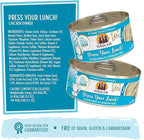 Weruva Wet Cat Food, Press Your Lunch with Chicken Pate, 5.oz Can, Pack of 8