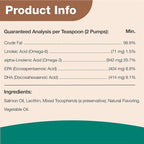 NaturVet – Salmon Oil Skin & Coat Plus Omegas | Supports Healthy Skin & Glossy Coat | Natural Source of Omega-3 & 6 Fatty Acids | for Dogs & Cats (17 oz Oil)