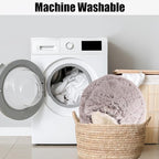 HYQ Small Dog Bed, Cat Beds for Indoor Cats Washable, Cozy Cat Cave Bed, Non-Slip Cat Beds, Calming Dog Bed with Hooded Cover, Dog Bed with Cover for Extra Small Pets (Coffee, 16×16 Inch)