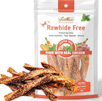 Beef Dog Chew Twist Sticks, Puffed Human Grade Beef Dog Treat Sticks, Rawhide Alternative, Easy to Digest 10pcs/Pack