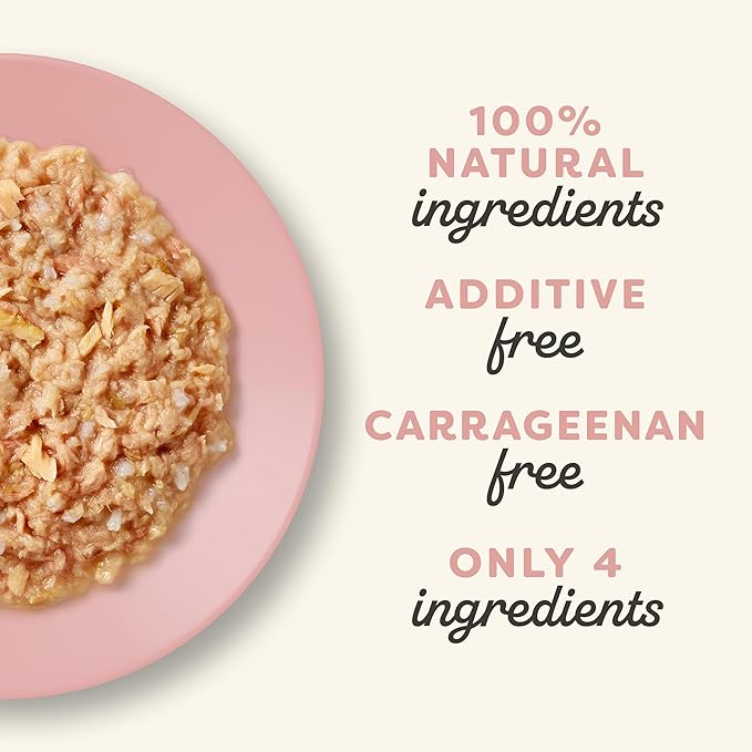 Applaws Natural Wet Kitten Food, Limited Ingredient, Grain-Free, Protein with No Artificial Additives, Tuna Fillet & Salmon in Broth (24 x 2.47oz Cans)