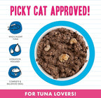 Weruva BFF Minced Natural Wet Cat Food, Tuna and Shrimp Sweethearts in Gravy, 5.5oz Can, Pack of 24
