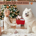 Squeaky Dog Toy with Crinkle Paper, Pull Interactive Plush Chew Toy for Puppies, Small, Medium, Large Dogs - Great for Tug of War and Teeth Cleaning