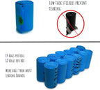 180 Biodegradable Poop Bags for Dogs, ⁣⁣⁣Cornstarch-Based Home Compostable Pet Waste Bags, Eco-Friendly Cat Litter Bags Refill, ASTM D6400⁣⁣ EN13432 Certified