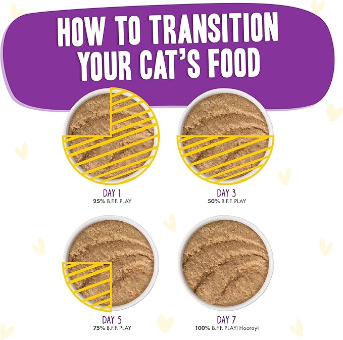 Weruva B.F.F. Play - Best Feline Friend Paté Lovers, Aw Yeah!, Chicken & Beef Best Buds with Chicken & Beef, 2.8oz Can (Pack of 12)