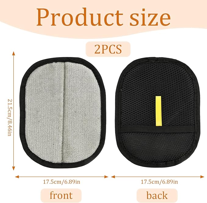 2pcs Cat&Dog Pet Hair Removal Gloves with 1Pcs Gold Medium-Sized Comb Pet Grooming Electrostatic Gloves Cat&Dog Hair for Sofa Clothing Curtain Carpet