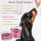 Riley's Pill Wrap for Dogs - Delicious Cheese & Bacon Flavored Pill Paste for Dogs - Wrap Pills, Capsules, Tablets in a Pocket or Pouch to Mask The Taste & Make Pill Time Easy - 4.2 oz