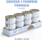 Weruva Kitten, Chicken & Pumpkin Formula in Gravy, 3oz Can (Pack of 12)