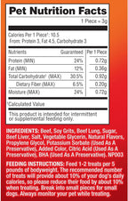 Pup-Peroni Mini Dog Treats, Original Beef Flavor, 22.5 Ounce, Made with Real Beef