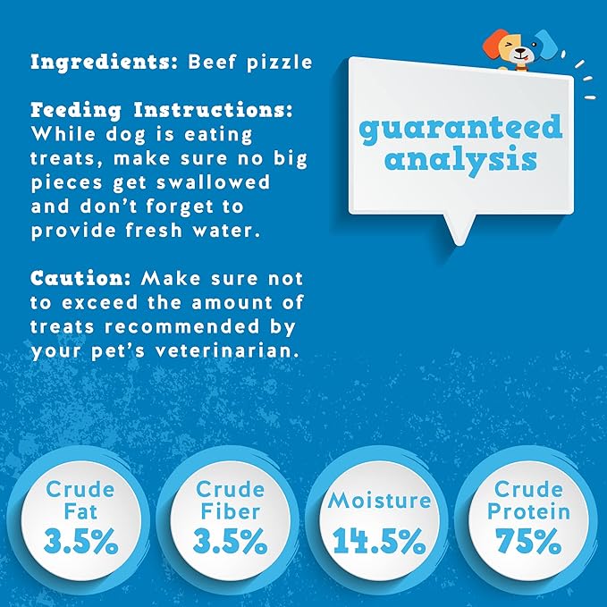 Jack&Pup 6-inch Bully Sticks for Dogs (7 Pack) All Natural Dog Chews Long Lasting, Dog Chews for Medium Chewers